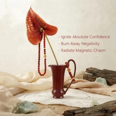 Bing Fire spiritual bracelet, designed to ignite absolute confidence and burn away negativity.