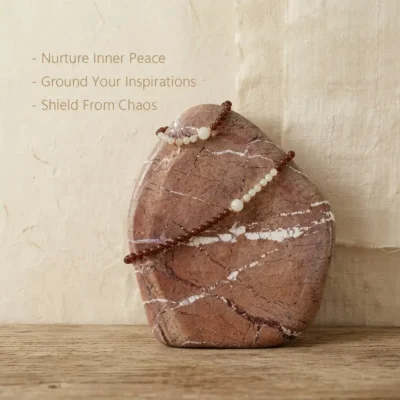 Ji Earth healing jewelry, designed to nurture inner peace and ground your inspirations.